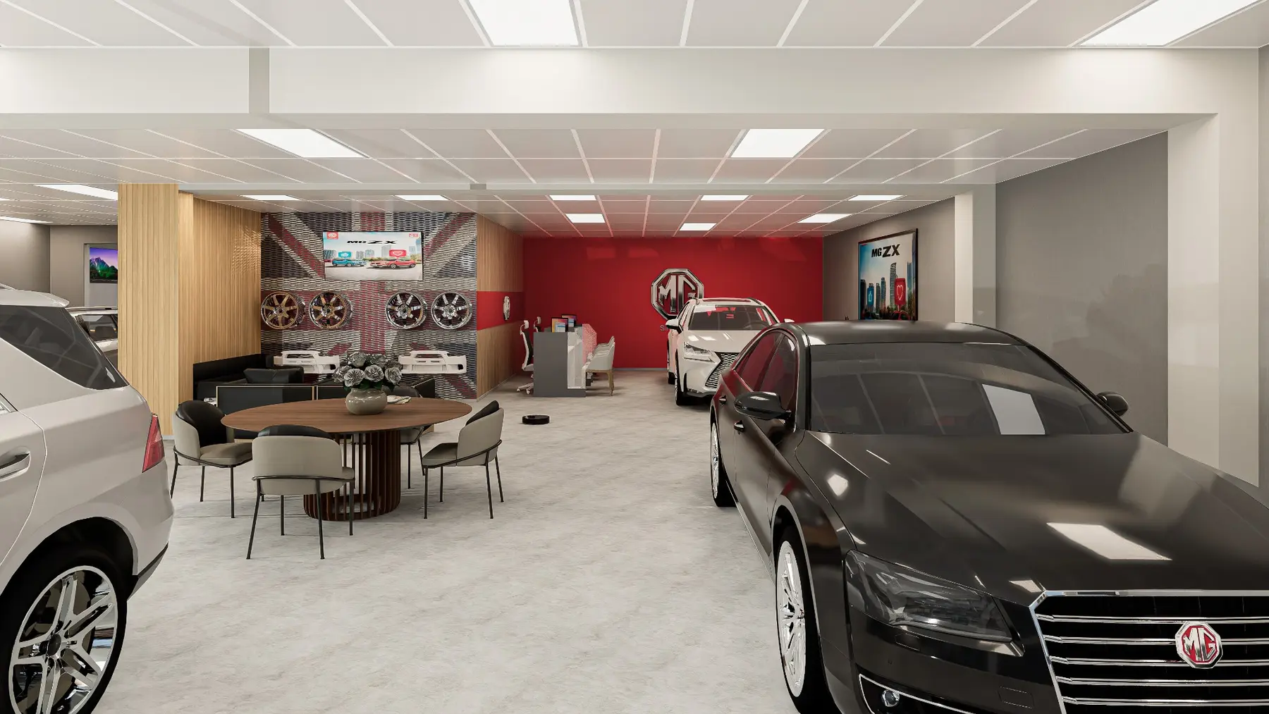 Diseño y remodelación de un espacio comercial automotriz
